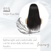 MOMOSHERO Straight Real Full Lace Human Hair Wigs HD Transparent Lace 180 Density, 12A Part Anywhere Glueless Full Lace Wig Pre Plucked 100% Virgin Hair Breathable Full Scalp Wig For Black Women 14 IN