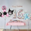 20Pcs Cute Anime Party Decoration Balloons,Aluminum Film Material Double Sided Balloons,Anime Theme Party Supplies,Kawaii Birthday Party Ballons (A-20)