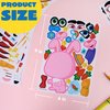 JOYIN 24PCS 9"x6" Make a face Stickers for Kids, Make Your Own Farm Animal Stickers, Party Favors Kids Crafts, Goodie Bags Stuffers for Kids, Classroom Rewards