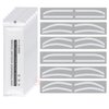 6 Pairs Eyebrow Tattoo Auxiliary Stickers Disposable Adhesive Eyebrow Template Sticker Women Disposable Adhesive Eyebrow Template Sticker (6 Pairs Sticker+1 Black Brow Pencil)