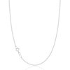 Jewlpire Solid 925 Sterling Silver Chain Necklace for Women Girls, 1.3mm Cable Chain Silver Chain for Women Sturdy & Shiny Women's Chain Necklaces, 18 Inch