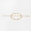 Gold Circle Hair Fork Metal Ponytail Hairpin Retro Hair Stick Minimalist Hair Clip Hair Accessories for Women Girls Long Hair