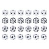 NUOBESTY Teaching Dice Set, Math Dice Games for Kids 8-12, Include Math Operation Dice, Number Dice and Dot Dice for Math Teaching Classroom Supplies 24Pcs