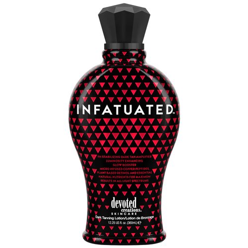 Devoted Creations Infatuated - pH Stabilizing Dark Tan Amplifier Luminosity Enhancing Glow Booster Plant Based Cruelty Free Natural Ingredients Dark Tanning Lotion
