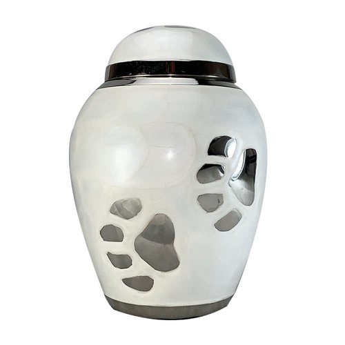 NWA Custom Engraved Small Paw Cremation Pet Urn
