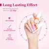 Modelones Nail Glue for Press Ons Nails Glue Strong 2pcs 14ml Nails Tips Glue Brush On Nails Glue Long Lasting Adhesive Nail Glue NO Cure