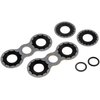 Dorman 66201 Oil Cooler Line Gasket Assortment Compatible with Select Models, 3 Piece