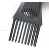 Black Universal Hair Dryer Comb Nozzle Plastic Hairdressing Salon Hair Dryer Blow Comb Attachment Hair Styling Nozzle Tool Nice and Fashion Salon Tool for Straightening Detangling Fine Hair Combs