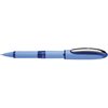 Schneider One Hybrid N Rollerball Pen, 0.5 mm Hybrid Needle Tip, Light Blue Barrel, Blue Ink, Box of 10 Pens (183503)