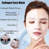 AQILUN Deep Collagen Anti Wrinkle Lifting Mask, Coco Beauty Bio Collagen Mask, Deep Hydrating Firming Overnight Hydrogel Mask, Pore Minimizing, Elasticity Improvement(5PCS)