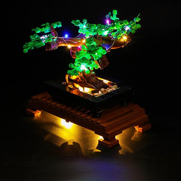 TEDDOO Bonsai Tree Led Lighting Kit Compatible with Lego 10281 Plant Series Building Block Models(Not Including Building Block Set)
