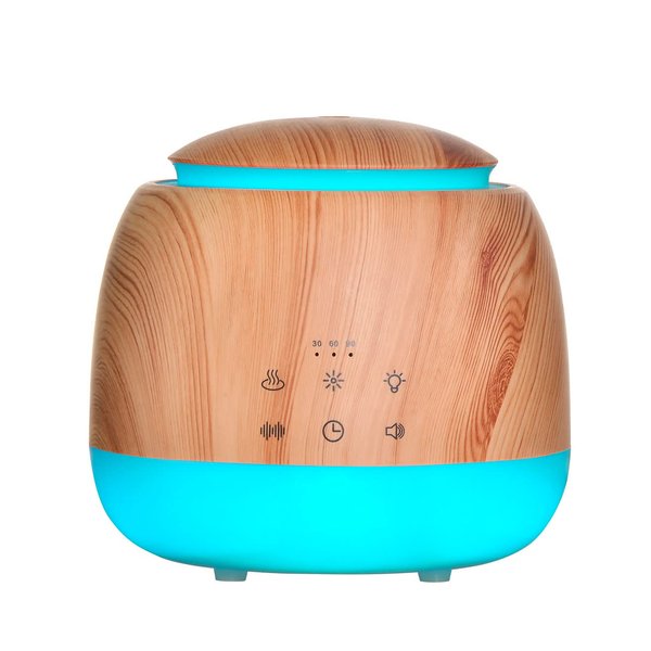 White Noise Machine and Aromatherapy Essential Oil Diffuser,with 7-color Lights,10 Soothing Sounds, 2 Night Light,3 Timer and Waterless Auto Shut off Sleep Sound Machine