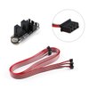 MakerHawk 6pcs Optical Endstop with 1M Cable Optical Switch Sensor Photoelectric Light Control Optical Limit Switch Module for 3D Printer