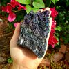Carborundum Silicon Carbide Rainbow Mineral Specimen - Crystal Healing Reiki Stone Metaphysical Free Formed Chakra - carborundum - Piece #105