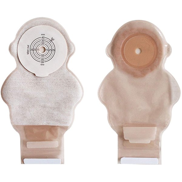 Children's Ostomy Bag Newborn Infant One-Piece Ostomy Bag Disposable Stool Bag(10 Pcs)
