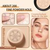 Mushroom Head Air Cushion CC Cream Foundation Makeup,Moisturizing Non-Greasy BB Cream Foundation,Long Lasting Matte Concealer Full Coverage Face Makeup Liquid Foundation for All Skin Types(Ivory)
