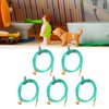 SPYMINNPOO Dollhouse Irrigation Hose, 5PCS Dollhouse Fire Hose Toy 1:12 Dollhouse Mini Outdoor Garden Scene Simulation Irrigation Hose