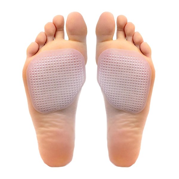 Tuli's Metatarsal Cushions, Ball of Foot Soft Gel Cushion Pads to Relieve and Prevent Foot Pain, Blisters, and Calluses, One Size Fits All