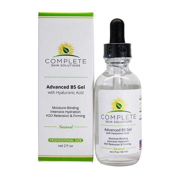 Advanced B5 Hydrating Gel With Hyaluronic Acid-2 oz Moisturizing & Hydrating Face Serum For Skin Rejuvenation–Nutritious Natural Formula With Firming, Plumping & Healing Properties