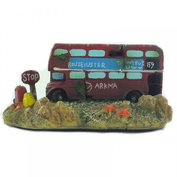 Ornement Aquarium Bus Londonien