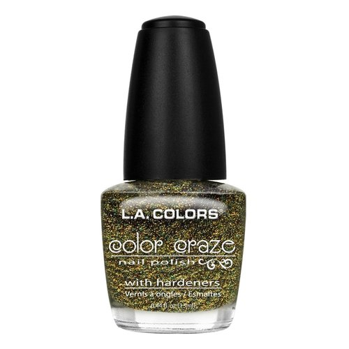 L.A. Colors Craze Nail Polish, Cactus, 0.44 Fluid Ounce