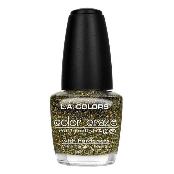 L.A. Colors Craze Nail Polish, Cactus, 0.44 Fluid Ounce
