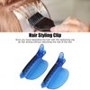 Hair Clips, 2PCS Sectioning Clips Heat Insulation Easy Speed Separator Clip Blue Salon Hair Styling Clips Hair Cutting Clips Hair Clips for Styling Sectioning Wig Extension Hair Highlighting