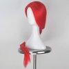 Natanlie Identity Ⅴ Fiona Gilman Cosplay Wigs for Women Long Hot Red Braids Synthetic Costume Wig Heat Resistant Braiding Hair Fashion Red Wig for Girls Halloween Daily Party Use