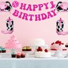 Disco Cowgirl Birthday Party Decorations Cowgirl Happy Birthday Banner Cowgirl Theme Party Decor for Women Girls Party Decor Supplies