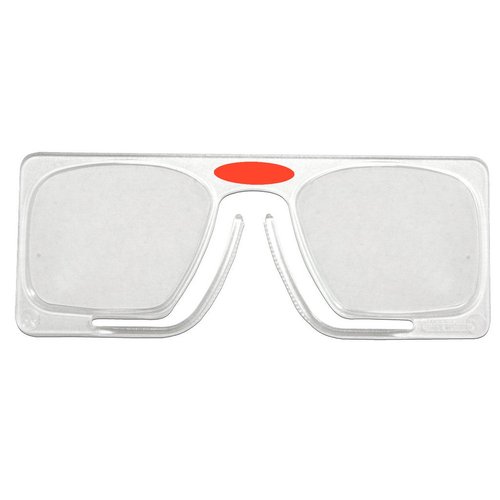 Nose Resting Reading Glasses Clear Red +1.75 Power Compact Pocket Portable Slim