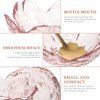 Beaupretty Pink Face Mask 2 Sets Facial Masks Mixing Bowls Flower Shaped Bowls with Metal Spoons Essential Oil Bowl for Home Salon Skin Care Mask