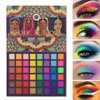 UCANBE EXOTIC FLAVORS Neon Eyeshadow Makeup Palette - 48 Colorful High Pigmented - Rainbow Matte Shimmer Glitter Eye Shadow Make Up Pallet Gift Set