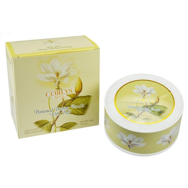 Corlys Powder 4 Oz With Puff (Talcum Powder)