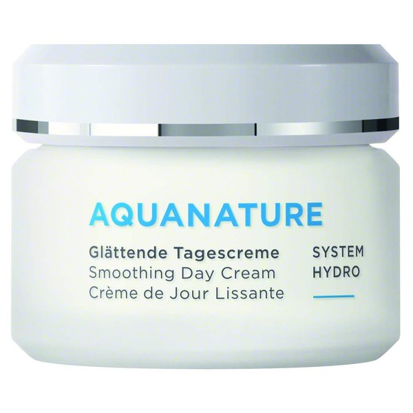 ANNEMARIE BÖRLIND - AQUANATURE Smoothing Day Cream - Aloe Algae and Hyaluronic Acid Facial Moisturizer - Smooths, Regenerates, Rehydrates - 1.69 Fl Oz