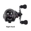 FISHDROPS Baitcaster Reels, 9+1BB, CNC Aluminum Spool, Magnetic Brake System Bait Caster Reel High Speed Gear Ratio 7.0:1 Ultra Smooth Low Profile Baitcasting Fishing Reel