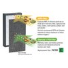 GermGuardian Genuine Carbon Filter Replacements for Use with FLT400 Filter E for AC400 Series Air Purifiers, 4-Pack FLT11CB4,