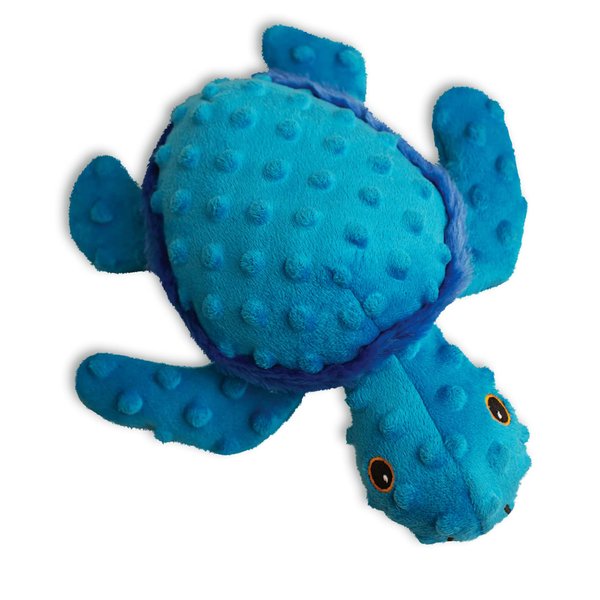 SnugArooz Tucker The Turtle – Soft & Durable Dog Toy with Squeakers & Crinkle – Made from Recycled Materials –Includes Repair Patch for Extended Play