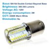 HQRP 110V LED Light Bulb Warm White Compatible with Singer 403A / 501A / 503A / 620E / 630E / 640E / 66-16 / 99K / CG-500 / CG-550 Sewing Machine