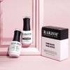 RARJSM 15ML Black White Gel Nail Polish Kit White Black Nail Polish Soak Off Led Lamp Cured Nail Art Vanish Starter Manicure Salon DIY at Home