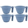 minkissy 4 Pcs Hair Dye Tools Hair Tint Measuring Cup Hair Dying Bowl Hair Toner Bowl Colorful Bowl Mixing Bowl Hair Dye Bowl Tint Mixing Bowl Color Mixing Bowls for Hair Salon Color Bowls