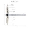 JoyTube Copper Pipe Tube Expander Tool manual Swaging hand tool Refrigeration Tube Expanding Tool kit 1/4” to 7/8”