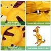 4Pack Giant Self Standing Dinosaur Foil Balloons for Dinosaur Birthday Party Supplies Decorations
