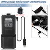 BAOFENG UV-5R 8W Ham Radio High Power Dual Band Portable Two Way Radio Long Range Rechargeable Handheld Radio (Black-1Pack)…