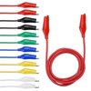 PATIKIL 39" Wires Alligator Clips, 6Pcs UL1015/18AWG Jumper Test Leads Set Alligator Clip Wires for Electronics Automotive DIY Projects, Multicolor