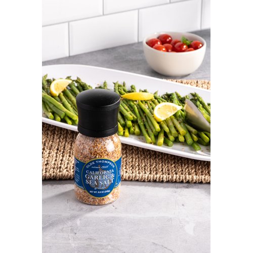 Olde Thompson California Garlic & Sea Salt Grinder, 8.8 oz