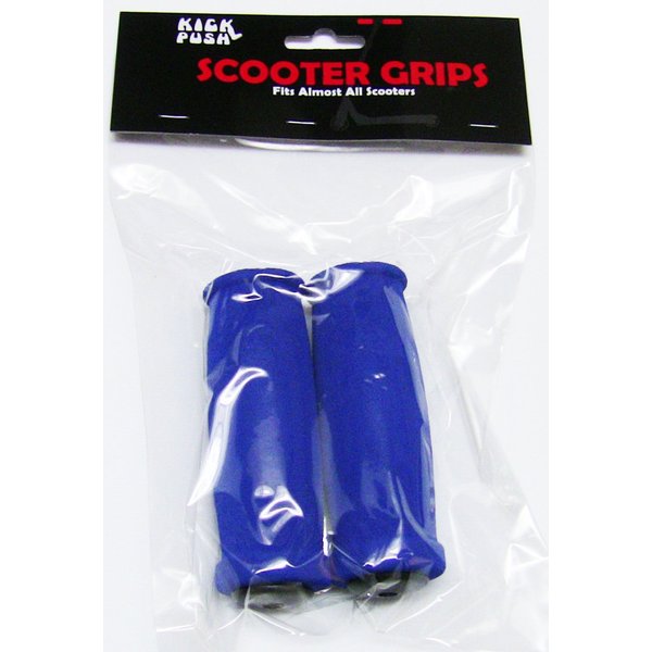 Kick Push Scooter Handle Grips, Blue
