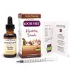 Amber NaturalZ Kochi Free Herbal Supplement for Dogs, Cats, Birds, Guinea Pigs, and Rabbits | Pet Herbal Supplement for Healthy Stool Support | 1 Fluid Ounce Glass Bottle | Manufactured in The USA
