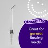 BURST Water Flosser Replacement Tips for Fresh Breath, Healthy Teeth & Gums, Plaque Removal Between Teeth, Braces & Dental Work - 2pk (Classic)