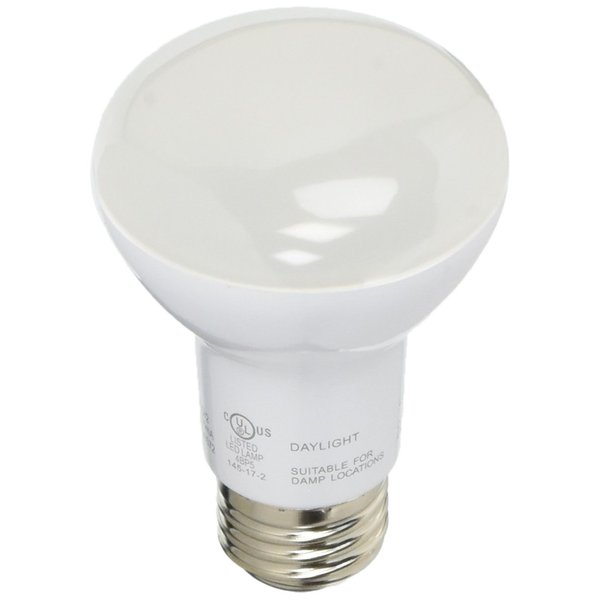 Feit Electric LED R20 Medium E26 Base Light Bulb - 45W Equivalent - 10 Year Life - 450 Lumen - 5000K Daylight - Dimmable | 2-Pack