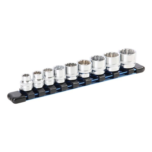 OEMTOOLS 22976 3/8-Inch Drive 9-Piece Low Profile SAE Socket Set